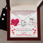 Forever Love Necklace and Cubic Zirconia Earring Set Happy Birthday to a sister