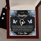 Forever Love Necklace and Cubic Zirconia Earring Set daughter2