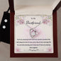 Forever Love Necklace and Cubic Zirconia Earring Set To my Best Friend