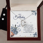 Forever Love Necklace and Cubic Zirconia Earring Set Happy birthday to the child who