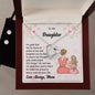Forever Love Necklace and Cubic Zirconia Earring Set daughter3
