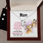 Forever Love Necklace and Cubic Zirconia Earring Set mom you are so special 1