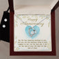 Forever Love Necklace and Cubic Zirconia Earring Set My life has meaning