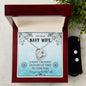 Forever Love Necklace and Cubic Zirconia Earring Set My dear Navy wife
