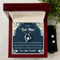 Forever Love Necklace and Cubic Zirconia Earring Set To My Best Mom2