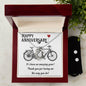 Forever Love Necklace and Cubic Zirconia Earring Set Happy Anniversary its been an amazing years