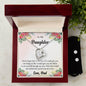 Forever Love Necklace and Cubic Zirconia Earring Set daughter6