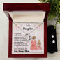 Forever Love Necklace and Cubic Zirconia Earring Set daughter3