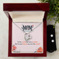 Forever Love Necklace and Cubic Zirconia Earring Set to the world you are a mother