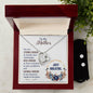Forever Love Necklace and Cubic Zirconia Earring Set To my Mother-Just breathe
