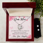 Forever Love Necklace and Cubic Zirconia Earring Set Dear Mom-Happy Mother’s Day!