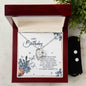 Forever Love Necklace and Cubic Zirconia Earring Set Happy birthday to the child who