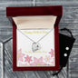 Forever Love Necklace and Cubic Zirconia Earring Set Happy Mother's Day to my Incredible Mom