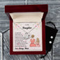 Forever Love Necklace and Cubic Zirconia Earring Set daughter3