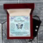 Forever Love Necklace and Cubic Zirconia Earring Set To My Bonus Mom2