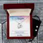 Forever Love Necklace and Cubic Zirconia Earring Set When-it’s-too-hard