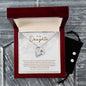 Forever Love Necklace and Cubic Zirconia Earring Set In-my-eyes,-there-is-no-one