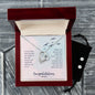 Forever Love Necklace and Cubic Zirconia Earring Set Soar Above the rest - Graduation