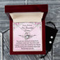Forever Love Necklace and Cubic Zirconia Earring Set Happy Birthday To my Beautiful Sister