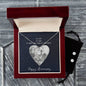 Forever Love Necklace and Cubic Zirconia Earring Set TO LIFE. TO LOVE. TO MANY MORE YEARS OF HAPPINESS