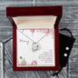 Forever Love Necklace and Cubic Zirconia Earring Set Mommy to be - Snuggled in Your tummy