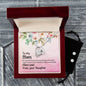 Forever Love Necklace and Cubic Zirconia Earring Set Mom - I'm assured of your love 2