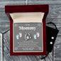 Forever Love Necklace and Cubic Zirconia Earring SetTo my Mommy to be