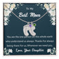 Custom Baby Feet Necklace with Birthstone To My Best Mom2