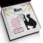 Custom Baby Feet Necklace with Birthstone mom you are so special