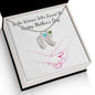 Custom Baby Feet Necklace with Birthstone To the Woman who raised me, Happy Mothers Day