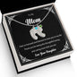 Custom Baby Feet Necklace with Birthstone To My Mom2