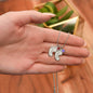 Custom Baby Feet Necklace with Birthstone Son to mother