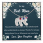 Custom Baby Feet Necklace with Birthstone To My Best Mom2