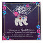 Custom Baby Feet Necklace with Birthstone Happy Mother's Day