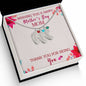 Custom Baby Feet Necklace with Birthstone Wishing you a happy Mothers day