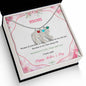 Custom Baby Feet Necklace with Birthstone Mom Happy Mother's Day