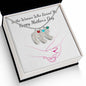 Custom Baby Feet Necklace with Birthstone To the Woman who raised me, Happy Mothers Day