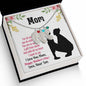 Custom Baby Feet Necklace with Birthstone mom you are so special