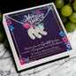 Custom Baby Feet Necklace with Birthstone Happy Mother's Day