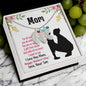 Custom Baby Feet Necklace with Birthstone mom you are so special