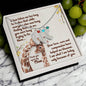 Custom Baby Feet Necklace with Birthstone Thank you Mom
