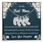 Custom Baby Feet Necklace with Birthstone To My Best Mom2
