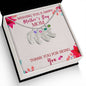 Custom Baby Feet Necklace with Birthstone Wishing you a happy Mothers day
