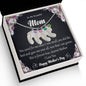 Custom Baby Feet Necklace with Birthstone To My Beautiful Mom2