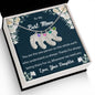 Custom Baby Feet Necklace with Birthstone To My Best Mom2