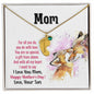 Custom Baby Feet Necklace with Birthstone mom you are so special 1