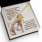 Custom Baby Feet Necklace with Birthstone Thank you Mom