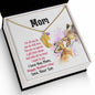 Custom Baby Feet Necklace with Birthstone mom you are so special 1