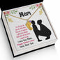 Custom Baby Feet Necklace with Birthstone mom you are so special