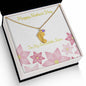 Custom Baby Feet Necklace with Birthstone Happy Mother's Day to my Incredible Mom